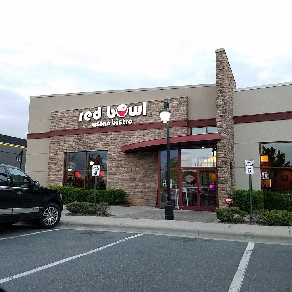 Red Bowl Asian Bistro | restaurant | 3140 Walden Ln, Burlington, NC 27215, USA | 3365861988 OR +1 336-586-1988