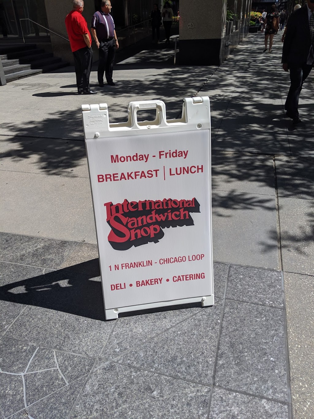 International Sandwich Shop | restaurant | 1 N Franklin St #180, Chicago, IL 60606, USA | 3093337071 OR +1 309-333-7071