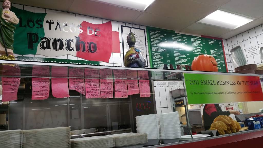 Los Tacos De Pancho | restaurant | 2699 Clayton Rd, Concord, CA 94519, USA | 9258270517 OR +1 925-827-0517
