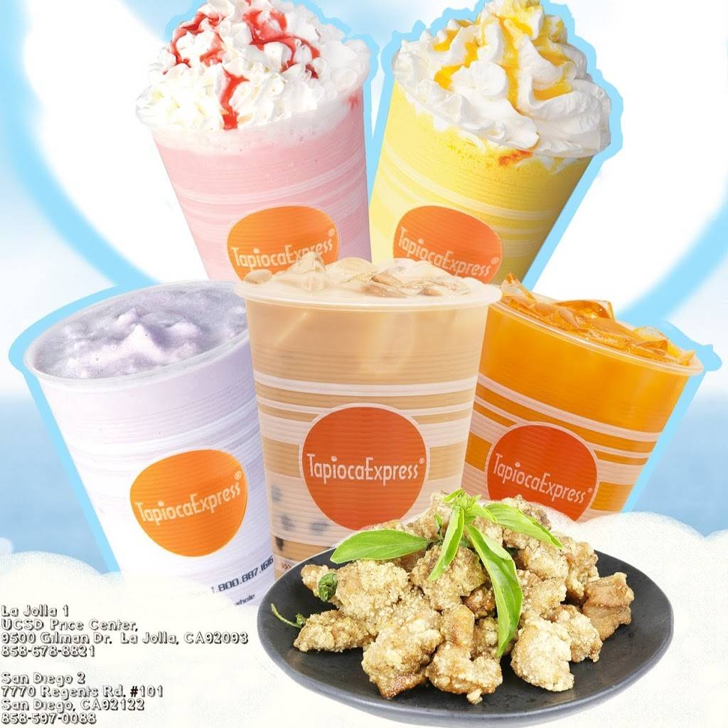 Tapioca Express | cafe | 7770 Regents Rd #101, San Diego, CA 92122, USA | 8585970088 OR +1 858-597-0088