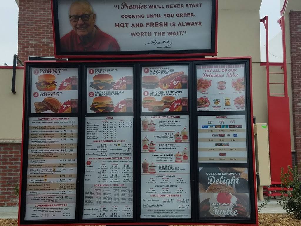 Freddys Frozen Custard & Steakburgers | restaurant | 6780 Stage Rd, Bartlett, TN 38134, USA | 9014254762 OR +1 901-425-4762