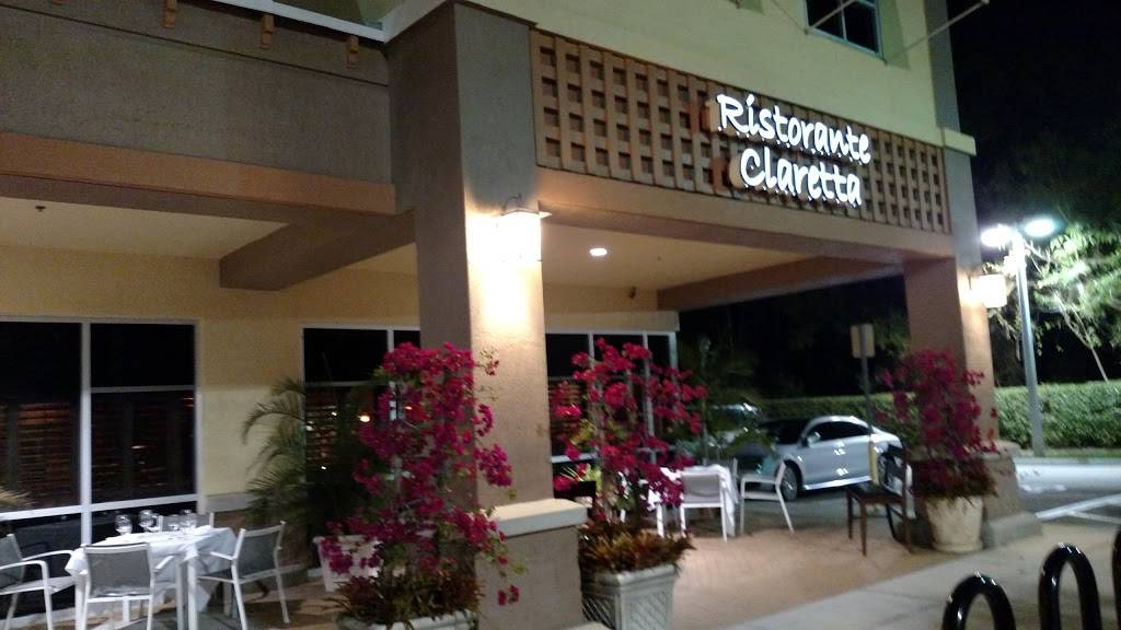 Ristorante Claretta | restaurant | 1315 SW Martin Hwy, Palm City, FL 34990, USA | 7722199940 OR +1 772-219-9940