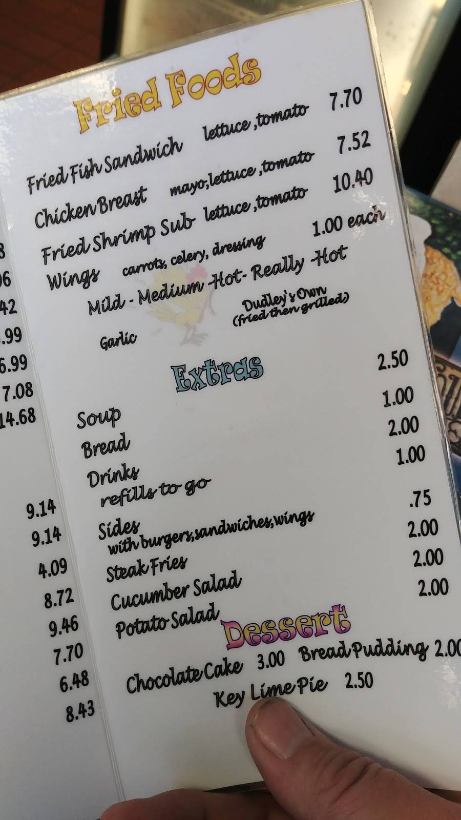 Dudleys | restaurant | 305 E International Speedway Blvd, DeLand, FL 32724, USA | 3862790143 OR +1 386-279-0143