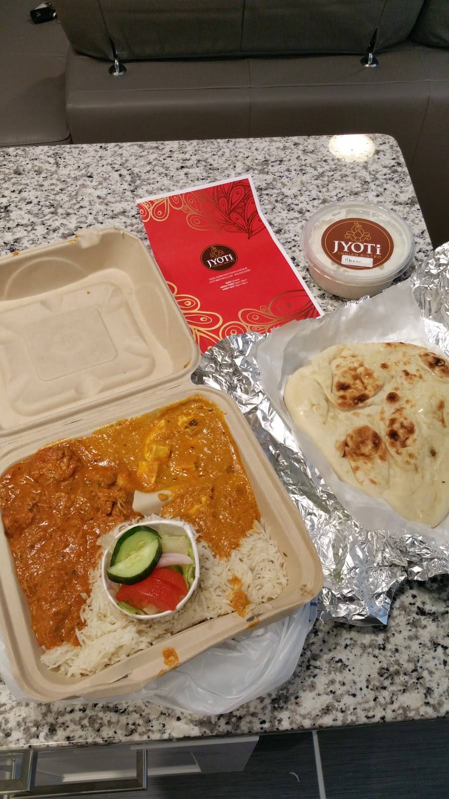 Jyoti Indian Bistro | restaurant | 7220 Germantown Ave, Philadelphia, PA 19119, USA | 2152425139 OR +1 215-242-5139