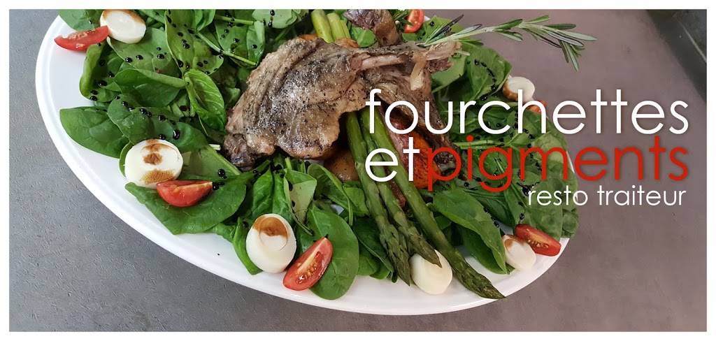 Fourchettes et Pigments – Resto - traiteur | restaurant | 22 du, Rue du Marché, Salaberry-de-Valleyfield, QC J6T 1P2, Canada | 4503774987 OR +1 450-377-4987