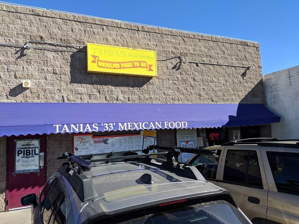 Tanias 33 | restaurant | 614 N Grande Ave, Tucson, AZ 85745, USA | 5206220685 OR +1 520-622-0685