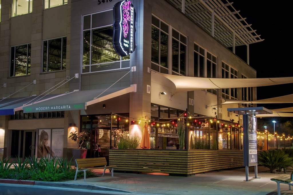 Modern Margarita | restaurant | 5410 E High St #115, Phoenix, AZ 85054, USA | 6027958111 OR +1 602-795-8111