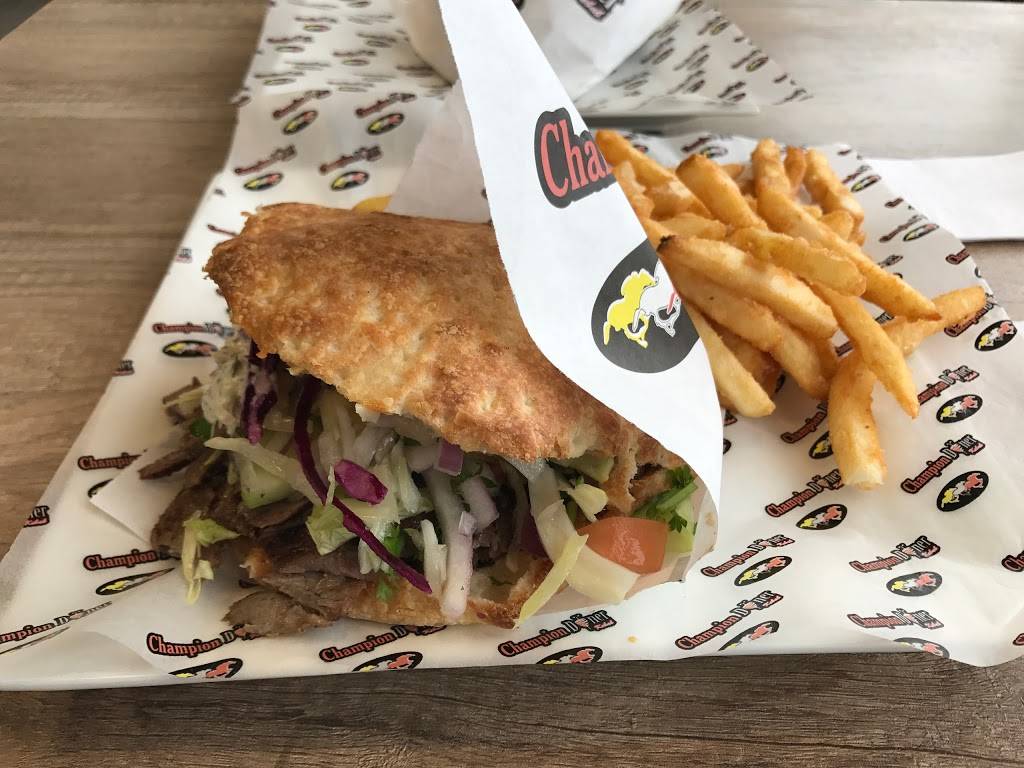 Champion Doner | restaurant | 2810 Major MacKenzie Dr W Unit 25, Maple, ON L6A 3L2, Canada | 9058326500 OR +1 905-832-6500