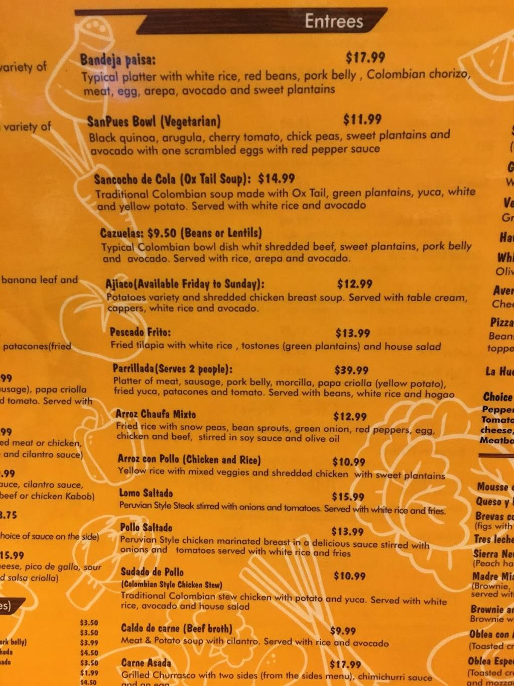 San pues | restaurant | 12425 Hedges Run Dr, Woodbridge, VA 22192, USA | 7034906798 OR +1 703-490-6798