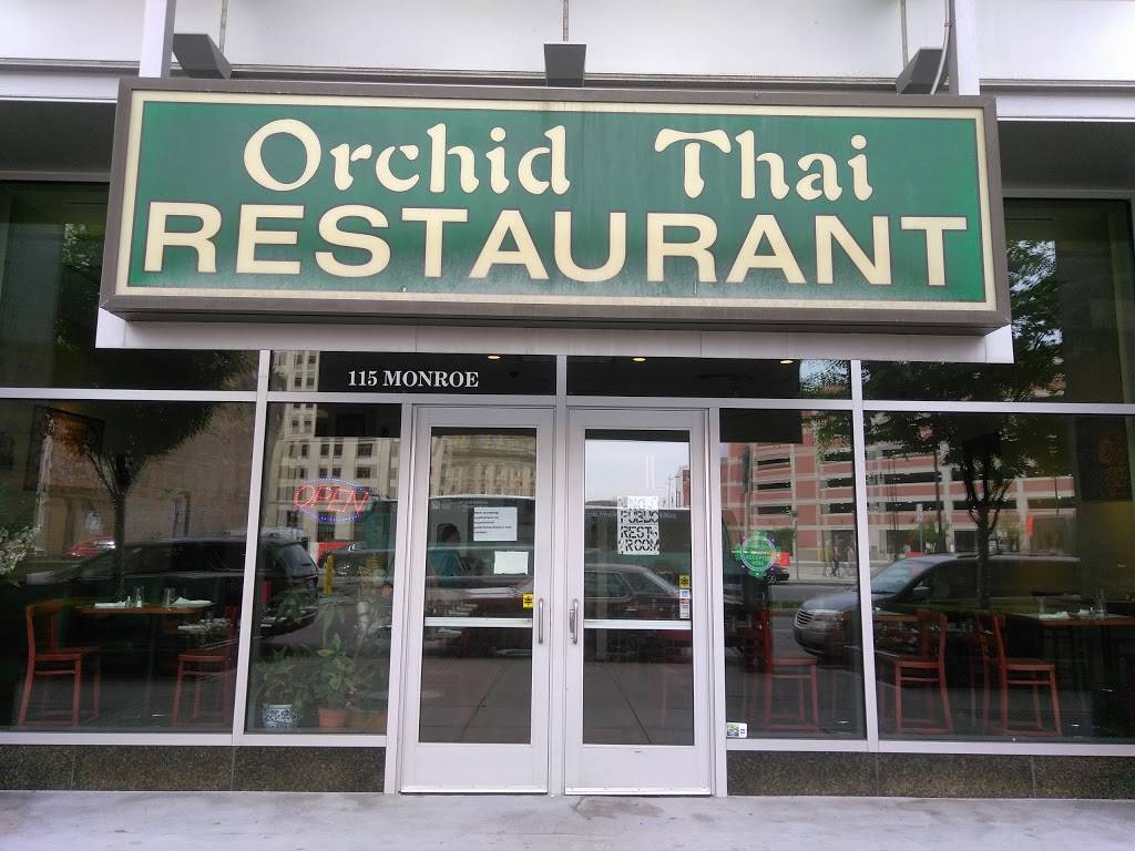 Orchid Thai Restaurant | restaurant | 115 Monroe St, Detroit, MI 48226, USA | 3139620225 OR +1 313-962-0225