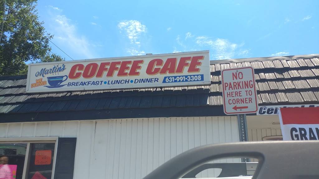 Martins Coffee Cafe | restaurant | 4033, 621 W Hoffman Ave, Lindenhurst, NY 11757, USA | 6319913308 OR +1 631-991-3308
