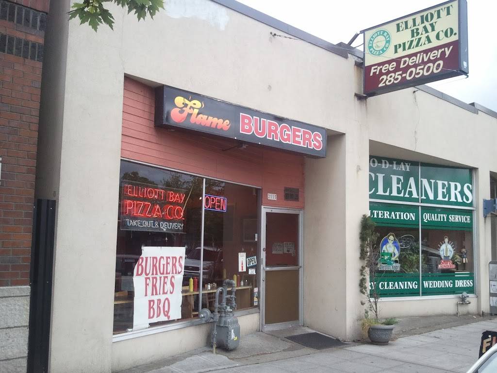 Elliott Bay Pizza Co. & Flame Burger | meal delivery | 2115 Queen Anne Ave N, Seattle, WA 98109, USA | 2062850500 OR +1 206-285-0500