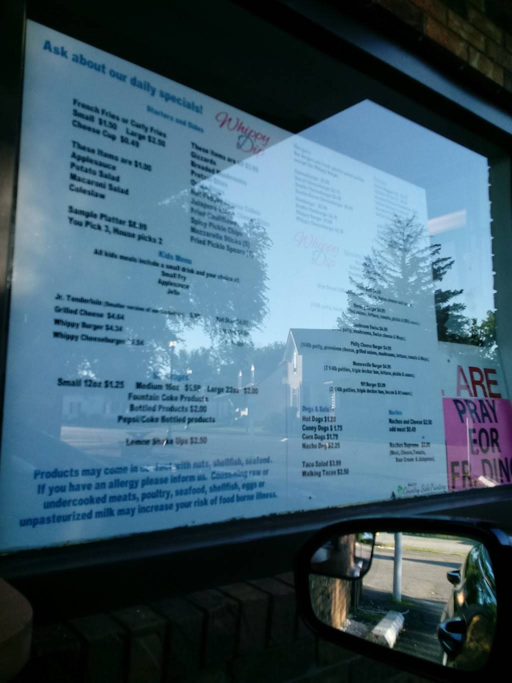 Whippy Dip | restaurant | 209 E South St, Monroeville, IN 46773, USA | 2606232101 OR +1 260-623-2101