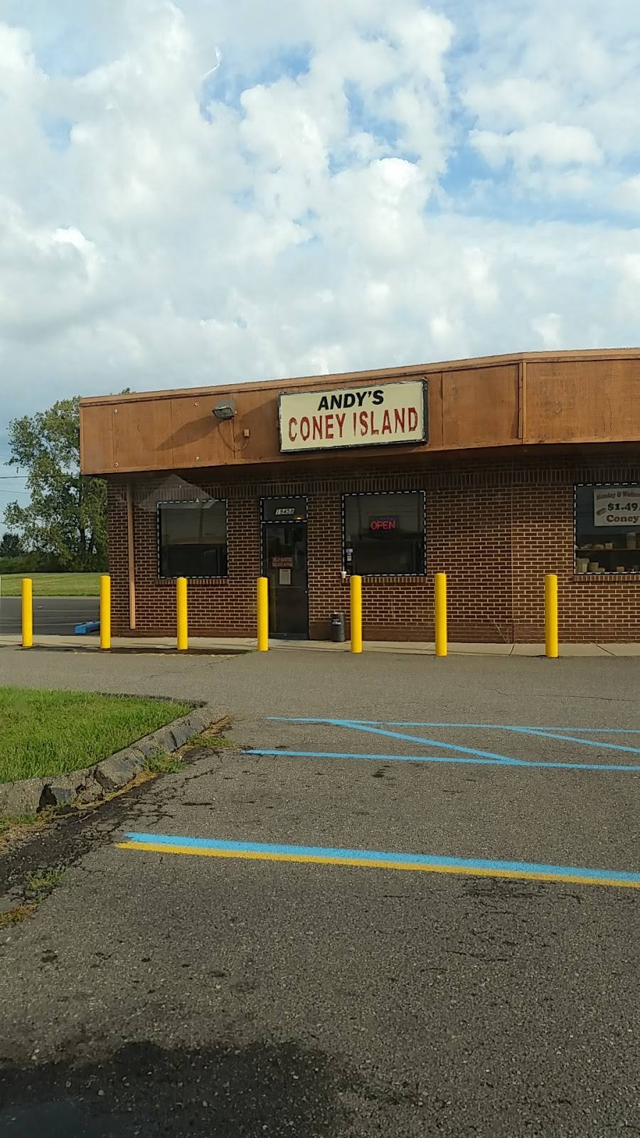 Andys Coney Island | restaurant | 19458 Van Horn Rd, Woodhaven, MI 48183, USA | 7346929019 OR +1 734-692-9019