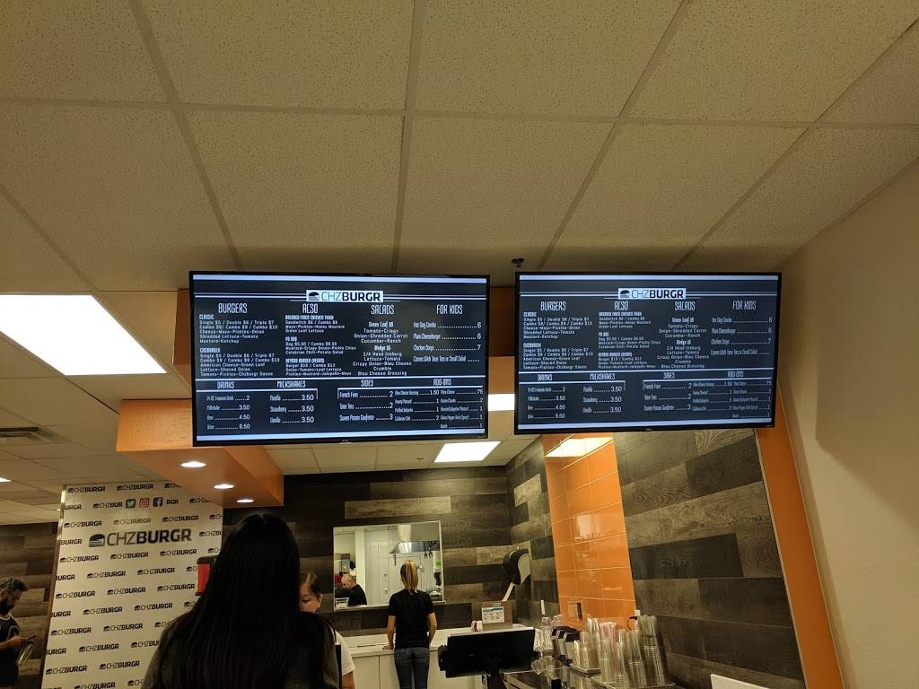 CHZBURGR | restaurant | 4920 W Thunderbird Rd Ste #119, Glendale, AZ 85306, USA | 6023145407 OR +1 602-314-5407