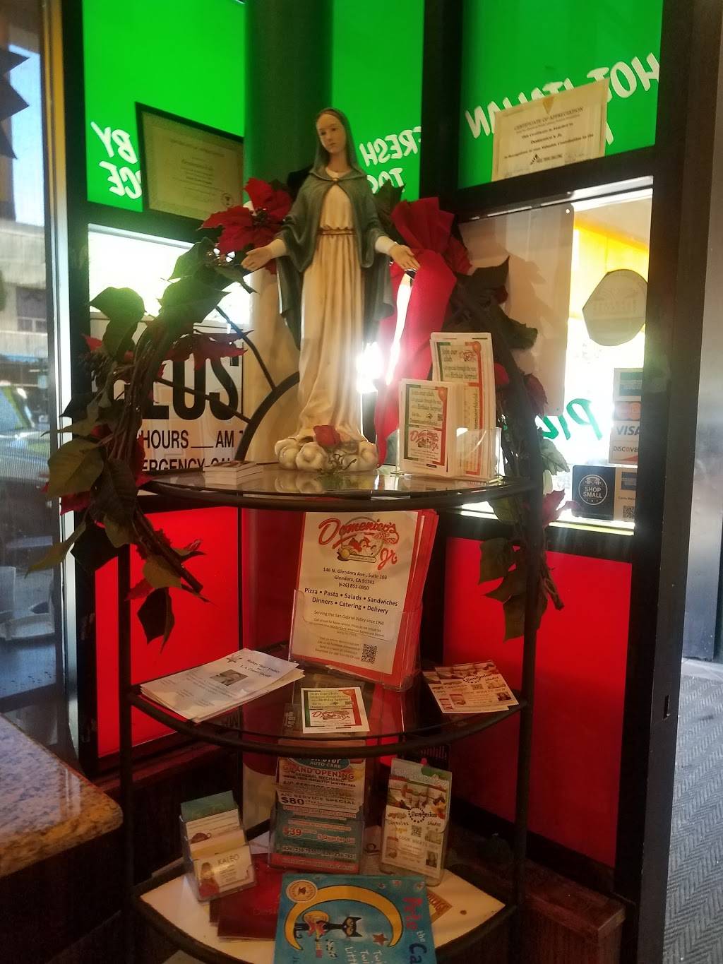 Domenicos JR | restaurant | 146 N Glendora Ave #103, Glendora, CA 91741, USA | 6268520950 OR +1 626-852-0950