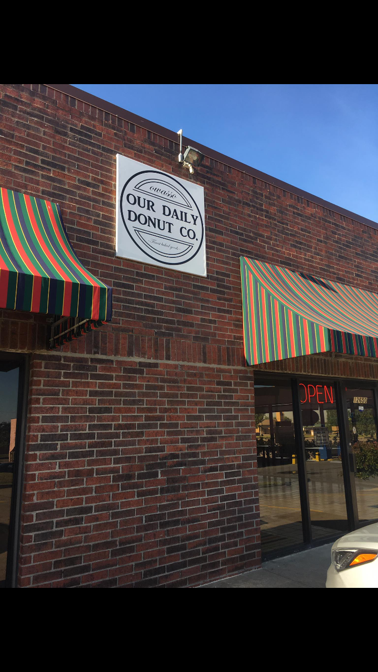 OUR DAILY DONUT CO. | bakery | 12650 E 86th Pl N, Owasso, OK 74055, USA | 9186095355 OR +1 918-609-5355