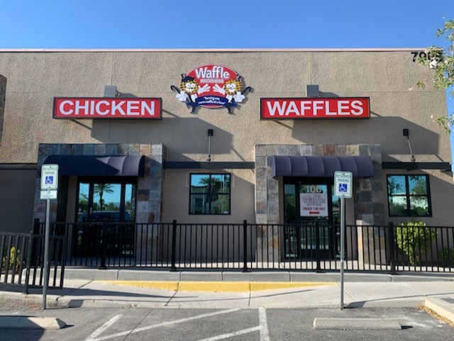 Waffle Brothers | restaurant | 7905 W Sahara Ave Unit 106, Las Vegas, NV 89117, USA | 7022026803 OR +1 702-202-6803