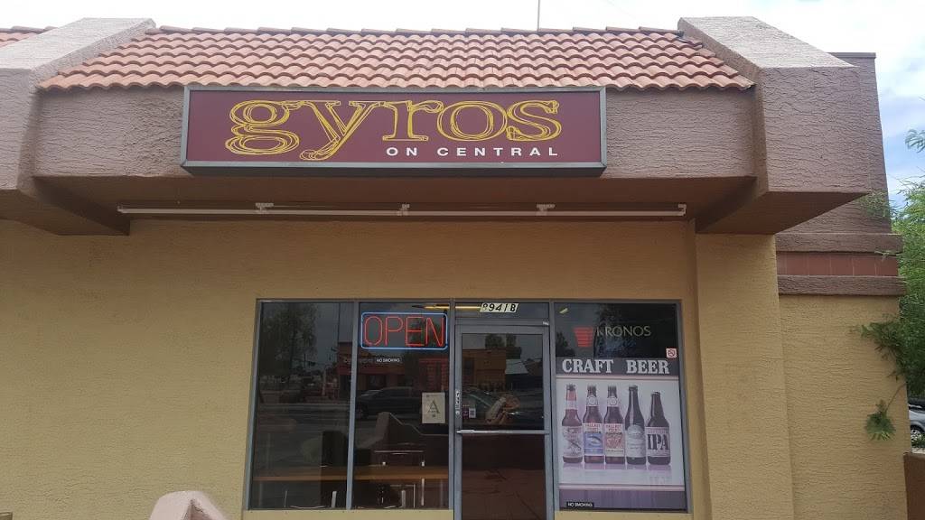 Gyros on central | restaurant | 8941 N Central Ave, Phoenix, AZ 85020, USA | 6028708707 OR +1 602-870-8707