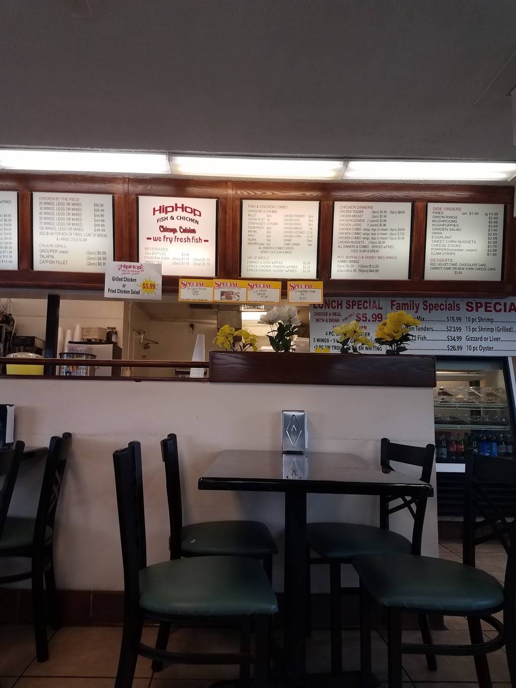 Hip Hop Fish & Chicken North Ashley | restaurant | 2918 N Ashley St, Valdosta, GA 31602, USA | 2292440779 OR +1 229-244-0779