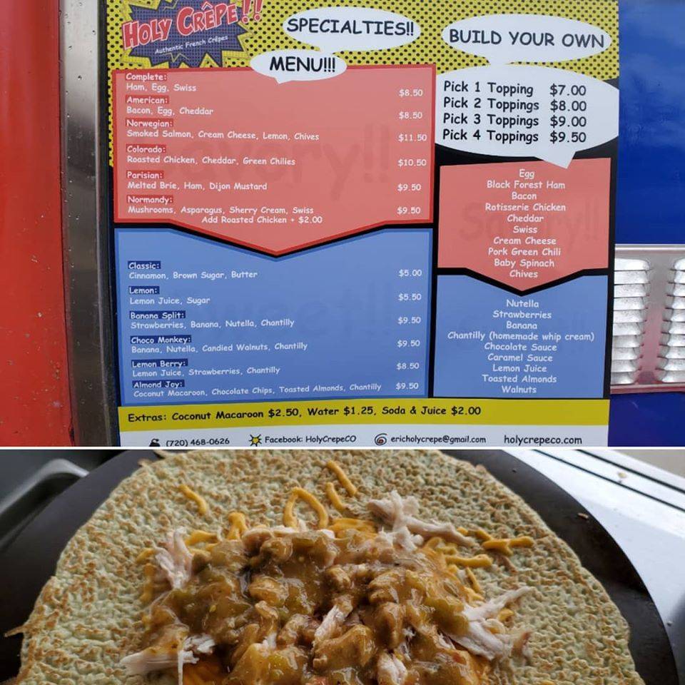 Holy Crepe! | restaurant | 1201 Arapahoe Ave, Boulder, CO 80302, USA | 7204680626 OR +1 720-468-0626