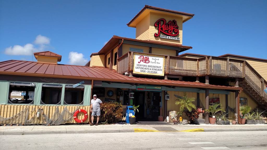 Rustys Seafood and Oyster Bar | restaurant | 628 Glen Cheek Dr, Cape Canaveral, FL 32920, USA | 3217832033 OR +1 321-783-2033