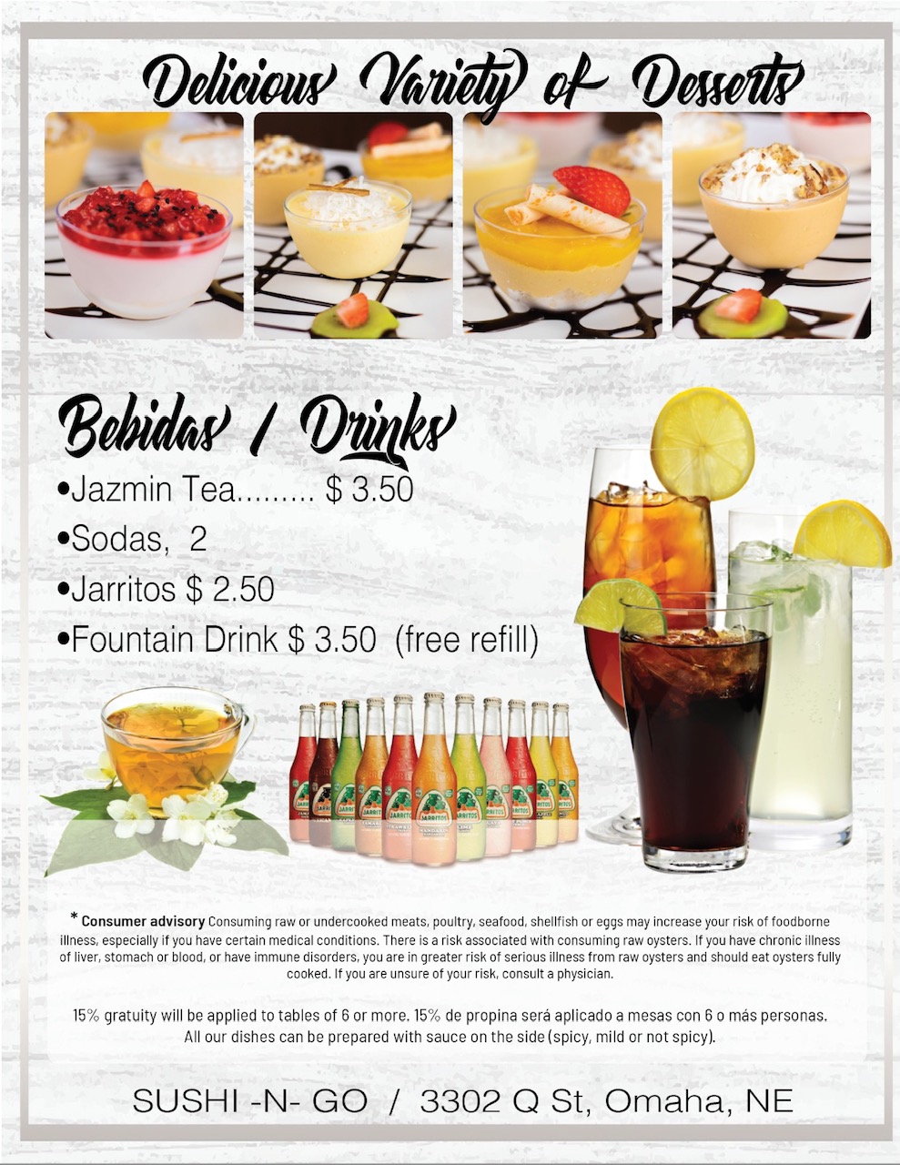 Sushi-N-Go | restaurant | 3302 Q St, Omaha, NE 68107, USA | 4024016281 OR +1 402-401-6281