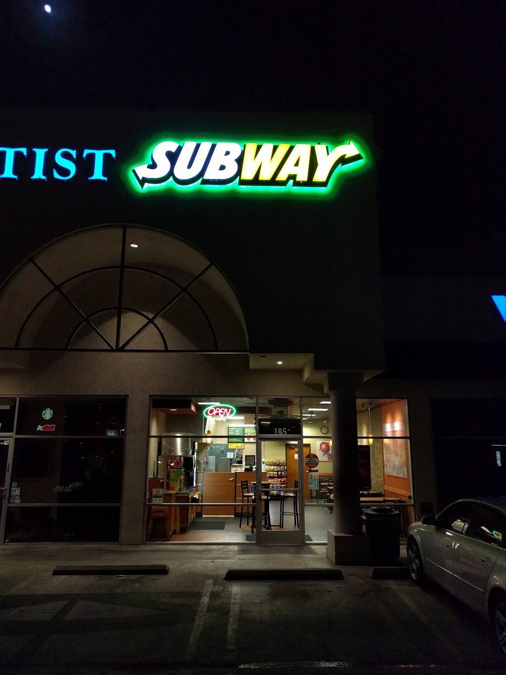 Subway Restaurants | restaurant | 777 S Arroyo Pkwy #105, Pasadena, CA 91105, USA | 6265781100 OR +1 626-578-1100