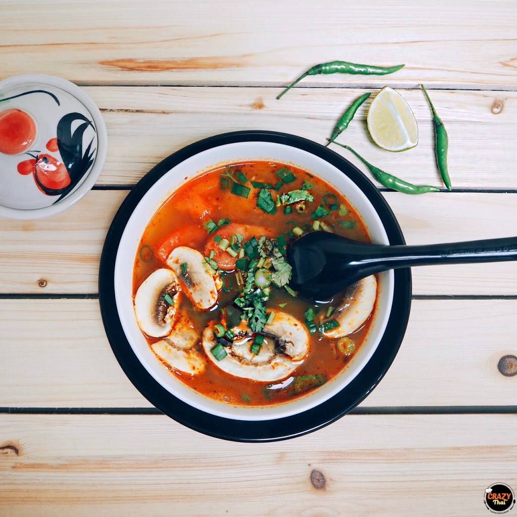 Crazy Thai | restaurant | 1100 W Cary St, Richmond, VA 23220, USA | 8047168445 OR +1 804-716-8445