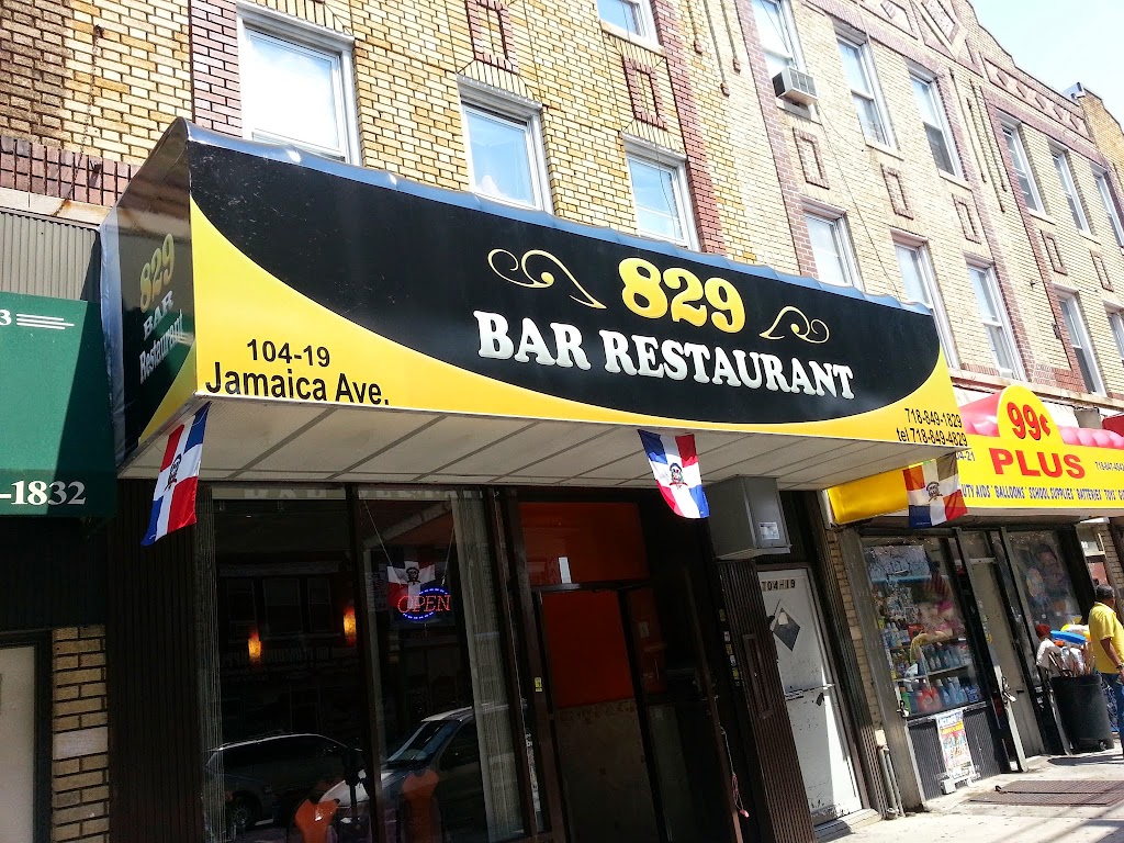 829 | restaurant | 104-19 Jamaica Ave, Richmond Hill, NY 11418, USA | 7188491829 OR +1 718-849-1829