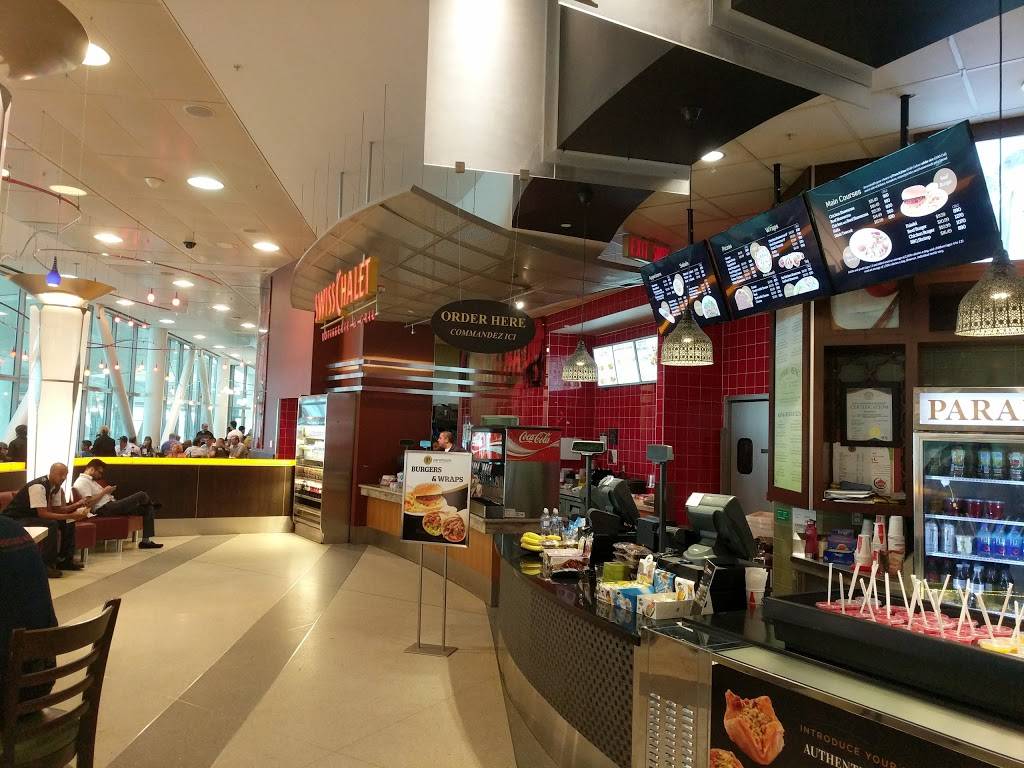Swiss Chalet | restaurant | Pearson Airport Terminal, 6300 Silver Dart Dr #1, Mississauga, ON L5P 1B2, Canada | 4167769758 OR +1 416-776-9758