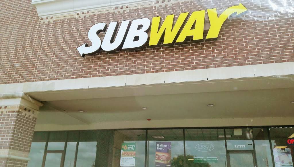 Subway Restaurants | restaurant | 17111 Westheimer Rd, Houston, TX 77082, USA | 2812655353 OR +1 281-265-5353