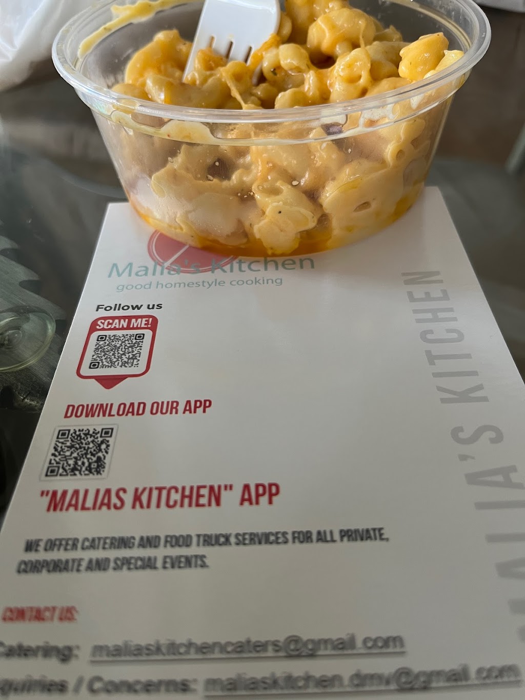 Malias Kitchen | restaurant | Montgomery Mall Food Court 7101 Democracy Blvd FC-10, Bethesda, MD 20817, USA | 3017923332 OR +1 301-792-3332