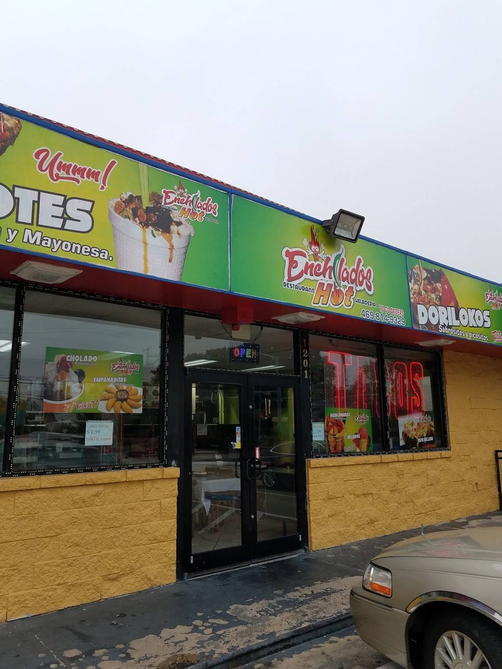 Enchilados | restaurant | 1201 W Miller Rd, Garland, TX 75041, USA | 4698149329 OR +1 469-814-9329