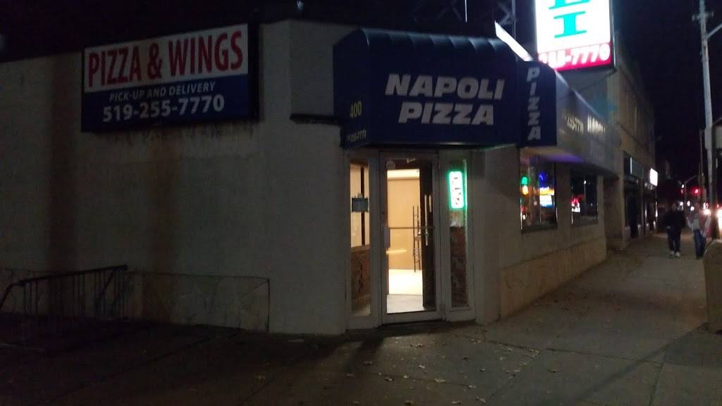 Napoli Pizza & Wings | meal takeaway | 400 Tecumseh Rd E, Windsor, ON N8X 2R6, Canada | 5192557770 OR +1 519-255-7770