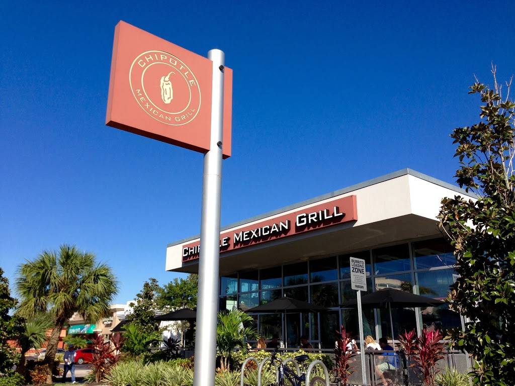 Chipotle Mexican Grill | restaurant | 1707 S Tamiami Trail, Sarasota, FL 34239, USA | 9419576406 OR +1 941-957-6406