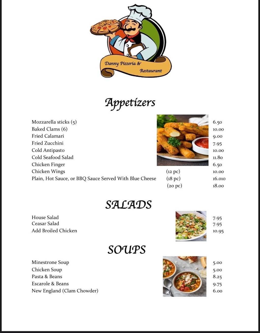 Danny Pizzeria & Restaurant | restaurant | 57-29 61st St, Queens, NY 11378, USA | 7182551174 OR +1 718-255-1174