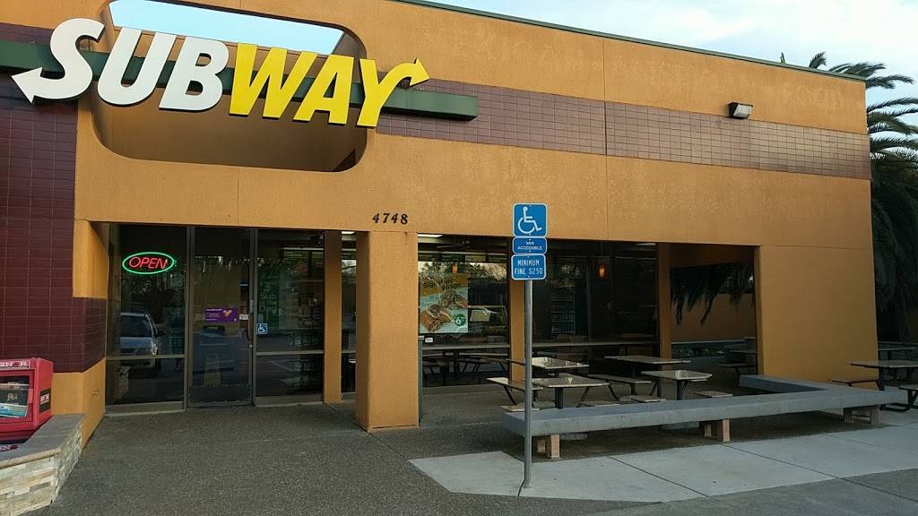 Subway Restaurants | restaurant | 4748 Chiles Rd, Davis, CA 95618, USA | 5307532141 OR +1 530-753-2141