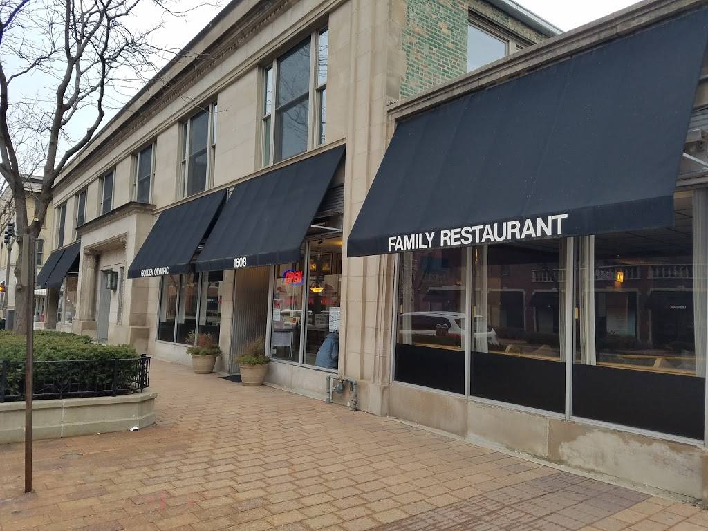 Golden Olympic Restaurant | restaurant | 1608 Chicago Ave, Evanston, IL 60201, USA | 8473281617 OR +1 847-328-1617