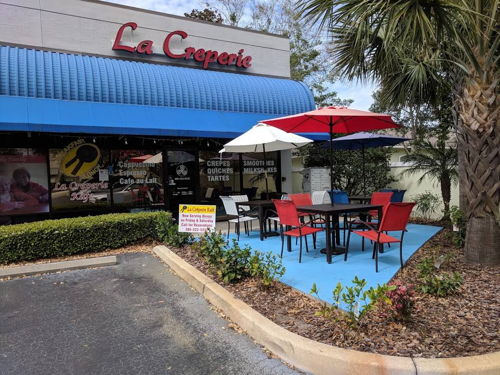 La Crèperie Kafè | cafe | 9 Harbor Center Dr, Palm Coast, FL 32137, USA | 3862225332 OR +1 386-222-5332