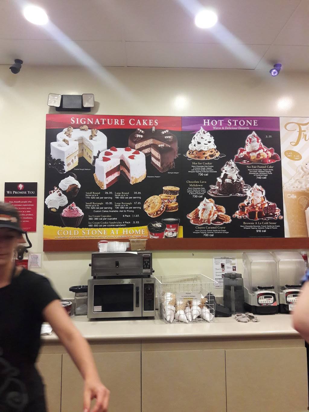 Cold Stone Creamery | bakery | 5022 W Ave N, Palmdale, CA 93551, USA | 6617223553 OR +1 661-722-3553