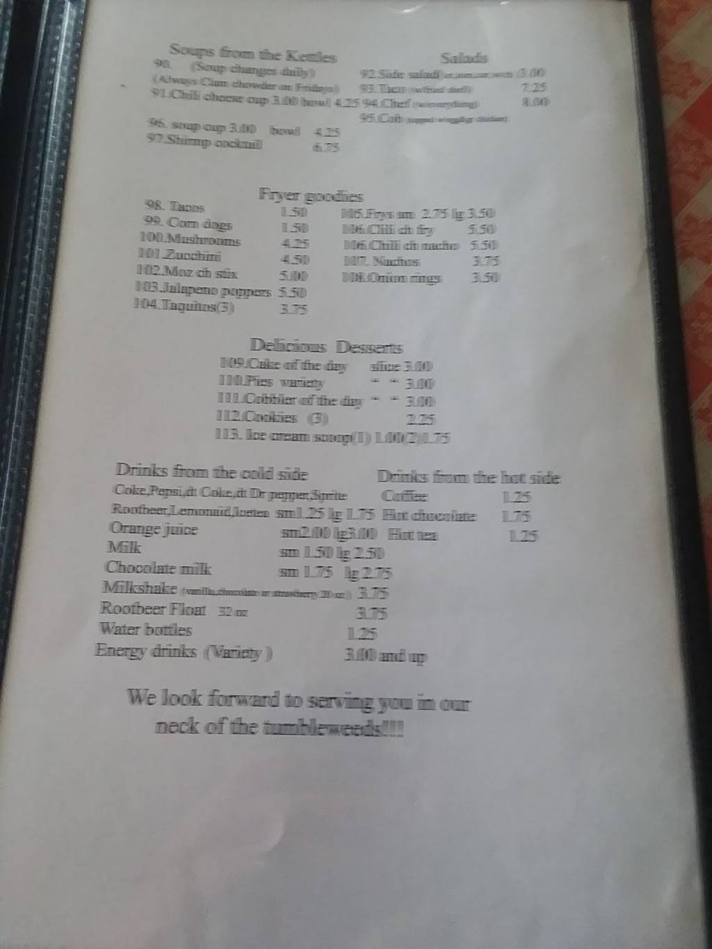 Buena Vista Road House Cafe | restaurant | 28323 CA-119, Taft, CA 93268, USA | 6617634782 OR +1 661-763-4782