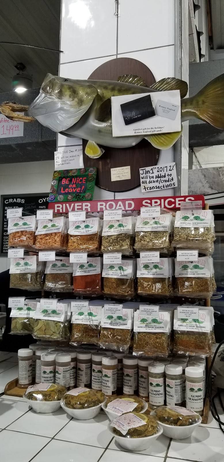 Kenney Seafood Inc | restaurant | 400 Pontchartrain Dr, Slidell, LA 70458, USA | 9856432717 OR +1 985-643-2717