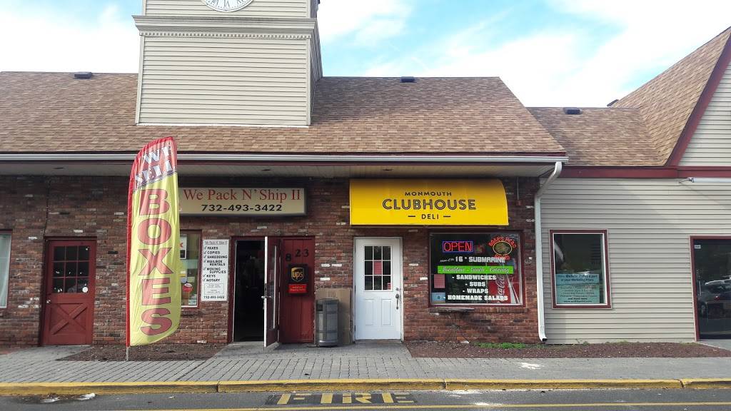 Monmouth Clubhouse Deli | restaurant | 825 W Park Ave, Ocean Township, NJ 07712, USA | 7324938002 OR +1 732-493-8002