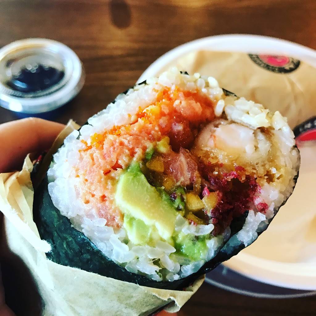 Kazu Sushi Burrito | restaurant | 6025 Butler Point Rd #104, Jacksonville, FL 32256, USA | 9046836391 OR +1 904-683-6391