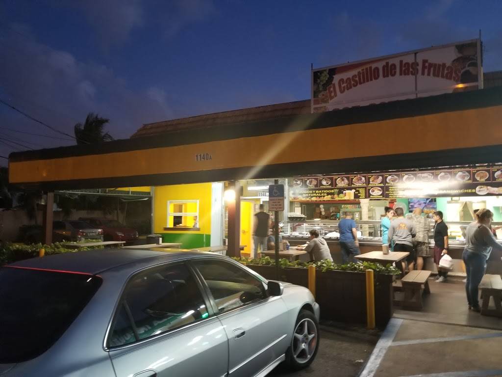 El Castillo De La Fruta | restaurant | 1140 W 68th St, Hialeah, FL 33014, USA | 3058272200 OR +1 305-827-2200