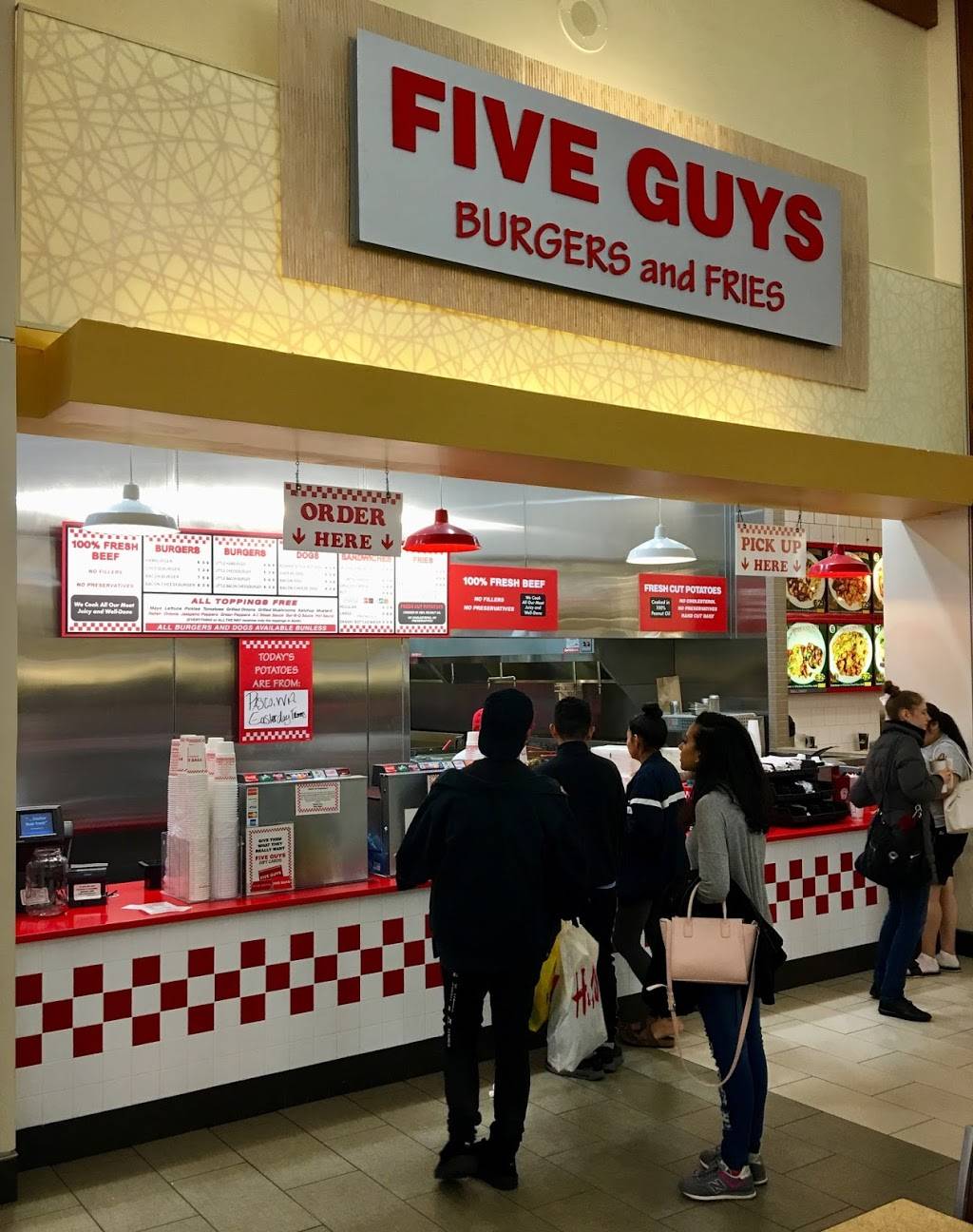 Five Guys | meal takeaway | 2192 North Point Cir, Alpharetta, GA 30022, USA | 6783930065 OR +1 678-393-0065