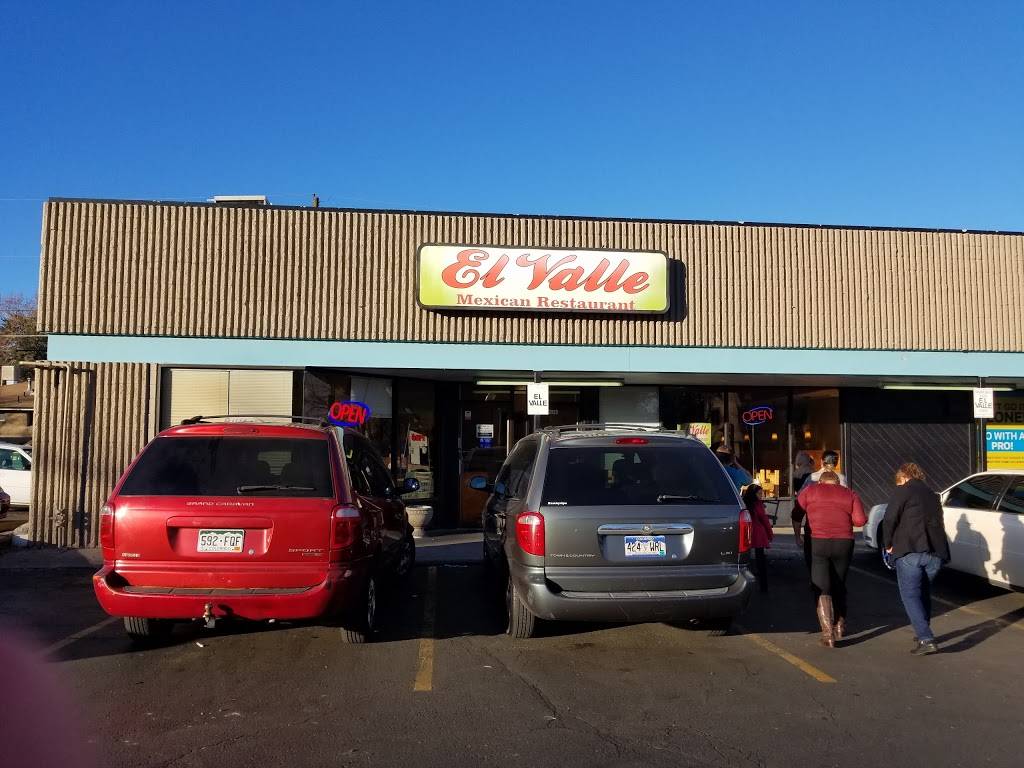 El Valle Mexican Restaurant | restaurant | 2925 W 38th Ave, Denver, CO 80211, USA | 3039756456 OR +1 303-975-6456