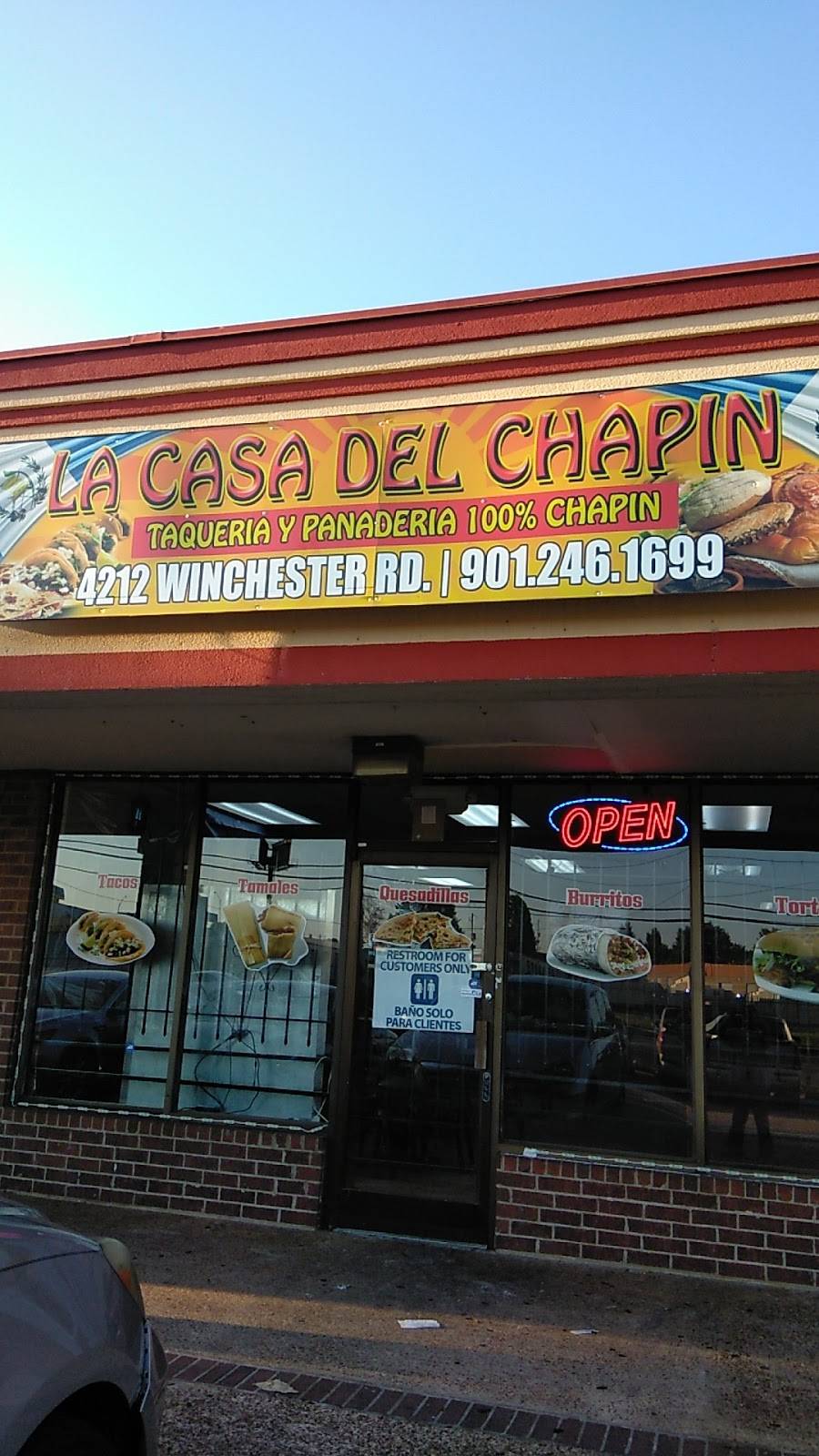 La Casa Del Chapin Mexican Restaurant | restaurant | 4212 Winchester Rd, Memphis, TN 38118, USA | 9017914905 OR +1 901-791-4905