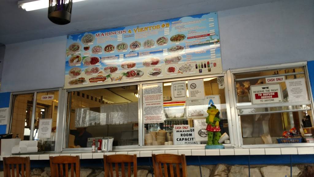 Mariscos 4 Vientos | restaurant | 3332 E Olympic Blvd, Los Angeles, CA 90023, USA | 3232643565 OR +1 323-264-3565